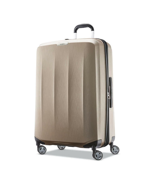 $580 New Samsonite Mystique 2.0 28" Hardside Spinner Luggage Gold Suitcase TSA
