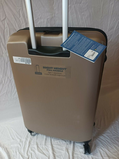 $580 New Samsonite Mystique 2.0 28" Hardside Spinner Luggage Gold Suitcase TSA