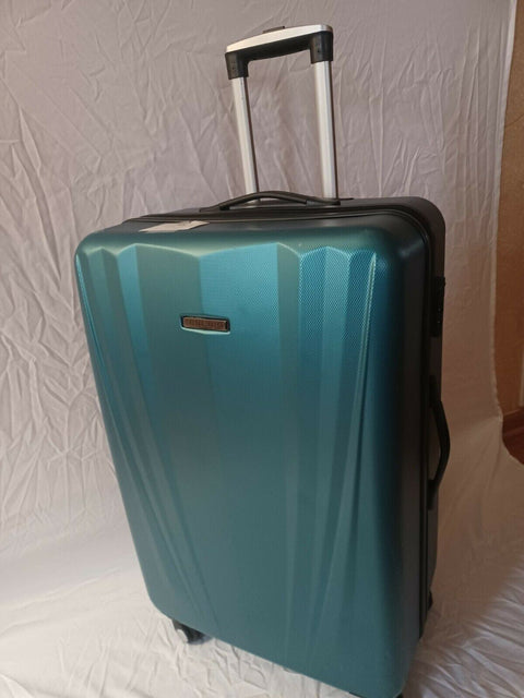 $380 Travel Select Courtland 30" Luggage Hard-case Check In Suitcase Blue TSA