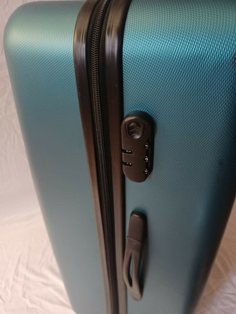 $380 Travel Select Courtland 30" Luggage Hard-case Check In Suitcase Blue TSA