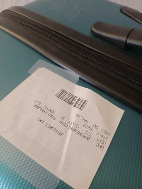 $380 Travel Select Courtland 30" Luggage Hard-case Check In Suitcase Blue TSA