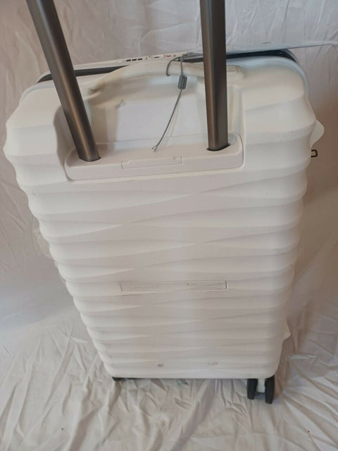 $400 Samsonite Volatge 20" Hardside Spinner Luggage White Suitcase TSA Carry oN