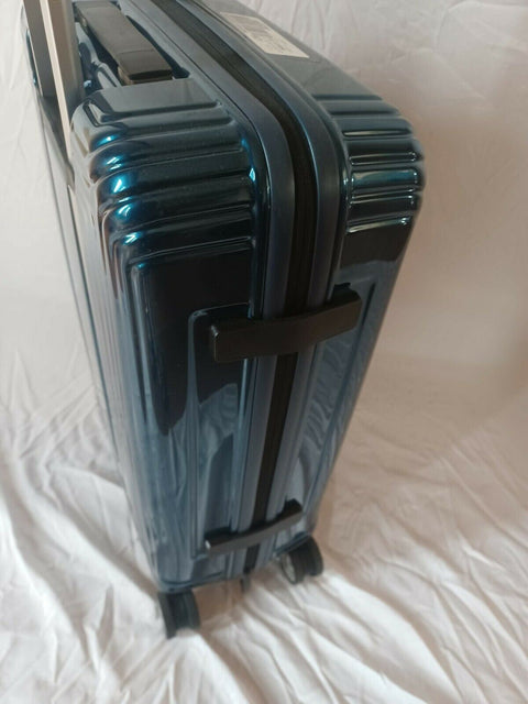 $400 Samsonite Neopulse 20" Carry On Hardside Spinner Suitcase Luggage Blue
