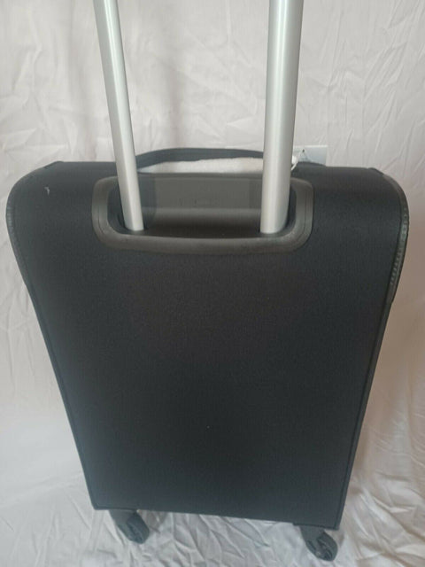 $400 Samsonite Uptempo 20" Carry On Softcase Spinner Suitcase Luggage Black