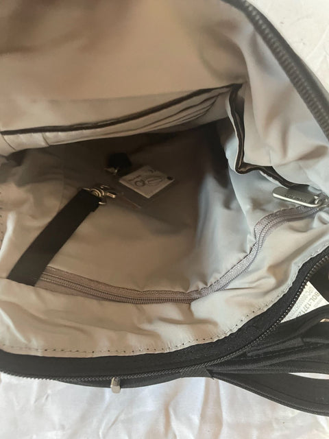 $100 New  Travelon Anti-Theft Classic Slim Double Zip Crossbody Shoulder Bag