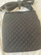 $100 New Travelon Anti-Theft Boho Slim Quilted Crossbody Shoulder Bag Black