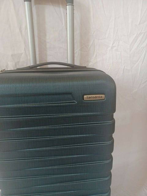 $680 New Samsonite Uptempo Carry-On Expandable Spinner Suitcase 21" Luggage Blue