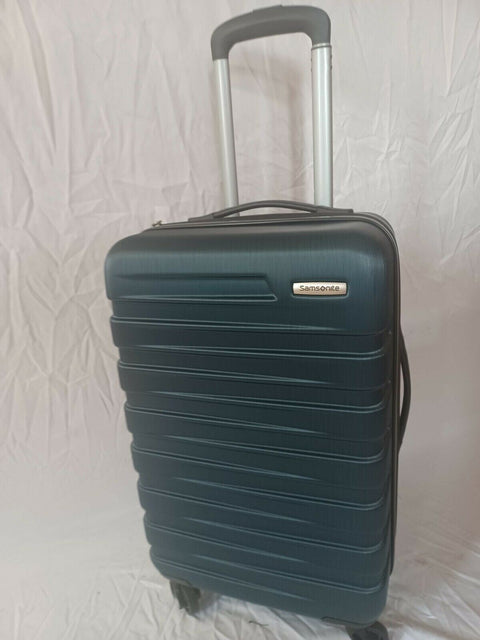$680 New Samsonite Uptempo Carry-On Expandable Spinner Suitcase 21" Luggage Blue