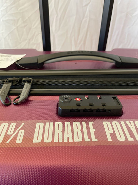 $400 Samsonite Spin-Tech 4.0 29" Hard Check-In Spinner Luggage Suitcase Pink