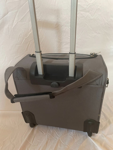 $360 Revo City Lights 2.0 Wheeled Tote Under Seat Bag Gray Carry On
