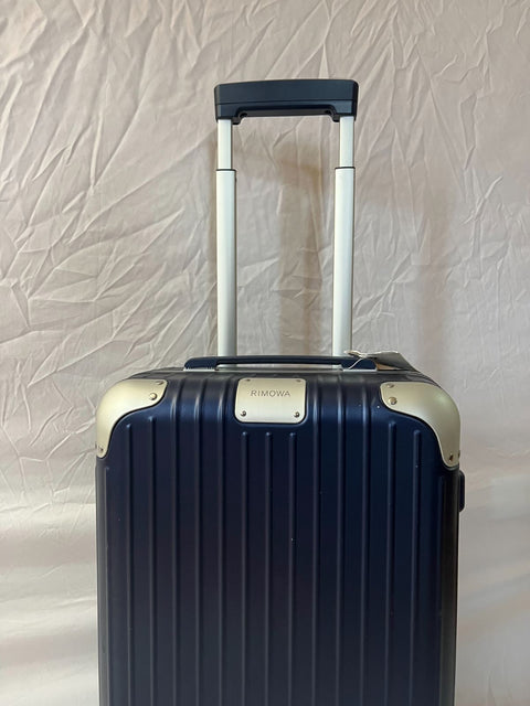 New RIMOWA Blue Hybrid Cabin S Suitcase Luggage Carry On