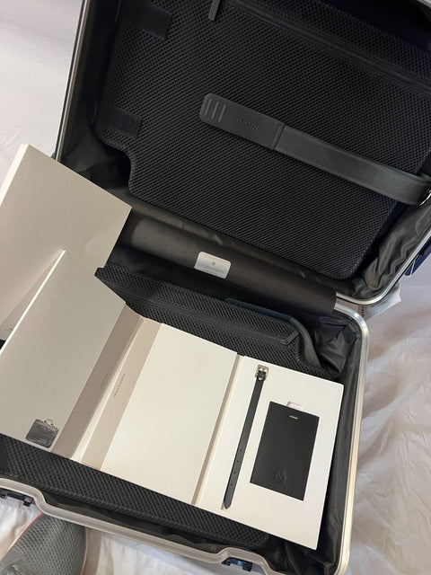New RIMOWA Blue Hybrid Cabin S Suitcase Luggage Carry On