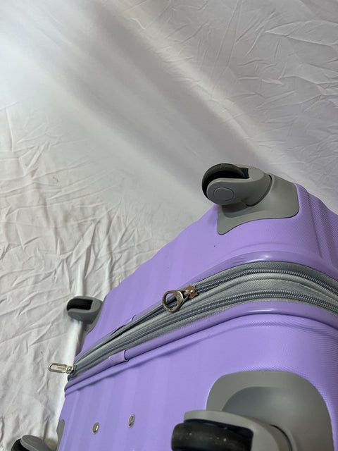 $325 American Tourister Tribute DLX 28" Spinner Suitcase Luggage Hardcase purple