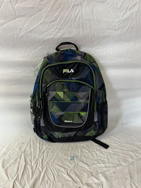 New Fila Backpack, Abstract Triangle, ONE Size Shoulder Bag