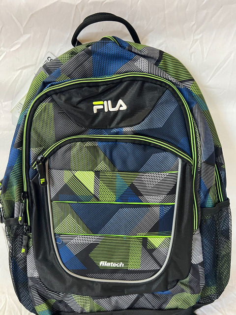 New Fila Backpack, Abstract Triangle, ONE Size Shoulder Bag