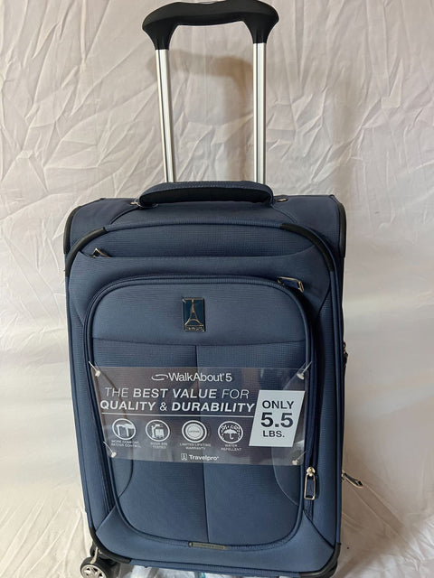 $360 TRAVELPRO WALKABOUT 5 21" SPINNER WHEEL SUITCASE LUGGAGE CARRY ON BLUE