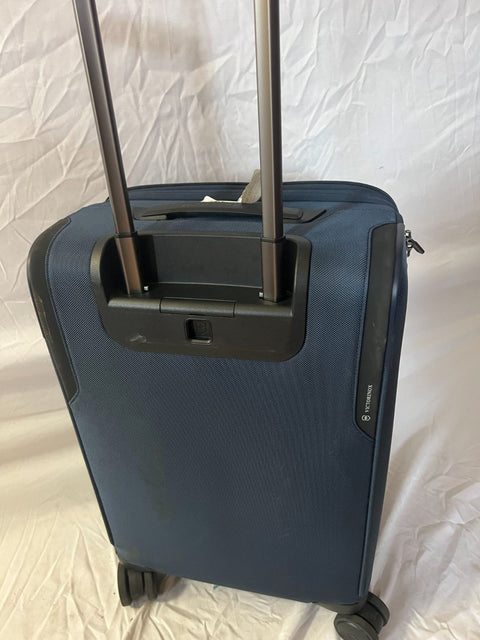 $900 Victorinox Swiss Army VX Avenue 22" Frequent Flyer Carry-On Blue Luggage