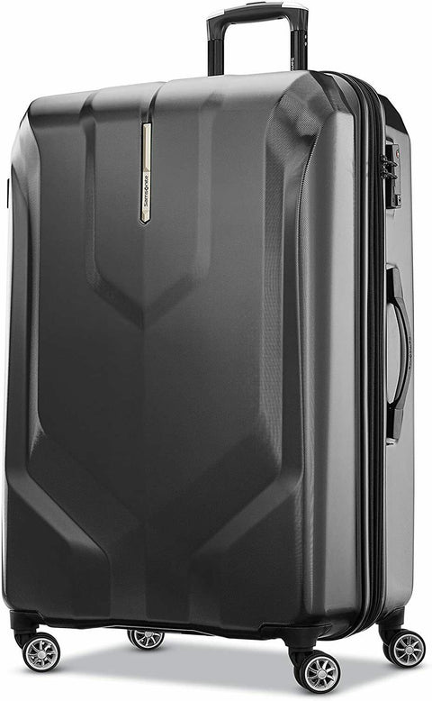 $580 Samsonite OPTO PC 2 Large 29" Expandable Hardside Spinner Black tsa lock