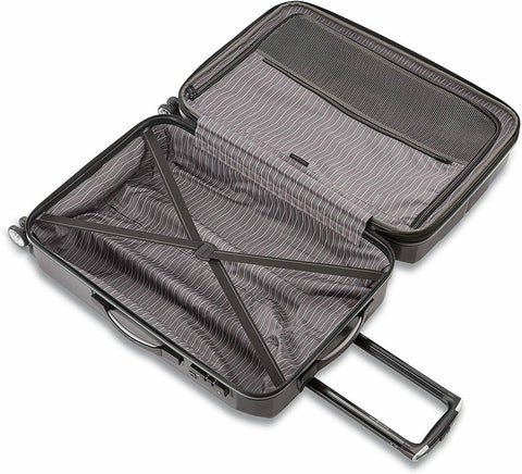 $580 Samsonite OPTO PC 2 Large 29" Expandable Hardside Spinner Black tsa lock