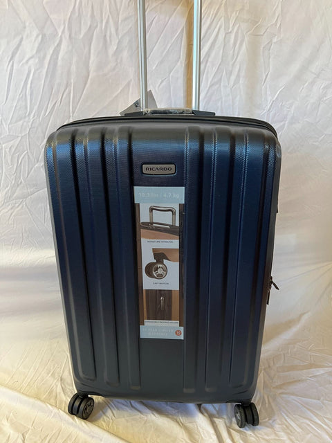 $480 New Ricardo Anaheim 28" Hard-side Check-In Spinner Luggage Blue Suitcase