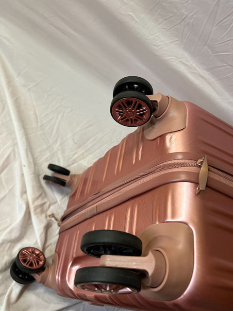 New American Green Travel Melrose Anti Theft Rose Gold Check in Luggage 25"