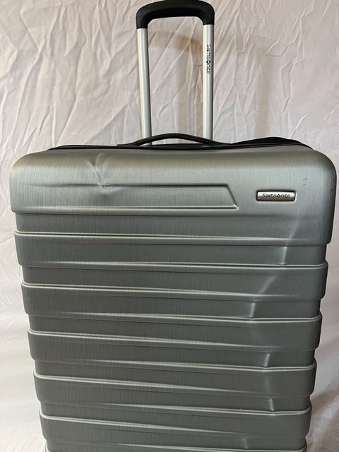 $680 Samsonite Uptempo Large Checked 30" Expandable Spinner Suitcase Luggage