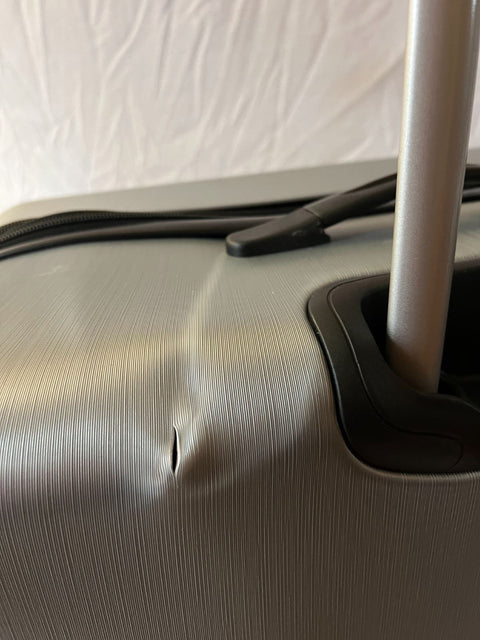 $680 Samsonite Uptempo Large Checked 30" Expandable Spinner Suitcase Luggage