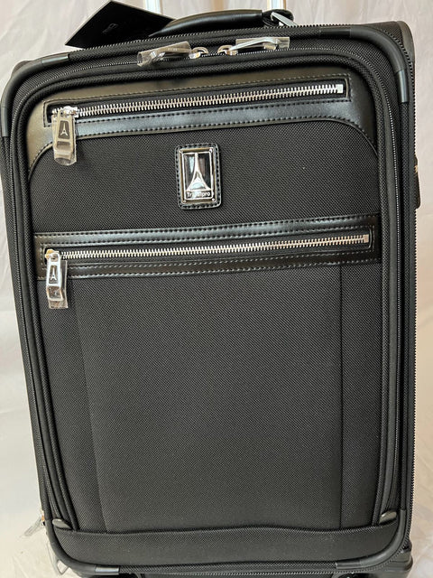 $680 NEW Travelpro Luggage Platinum Elite 21” Expandable Carry-on Spinner Suiter