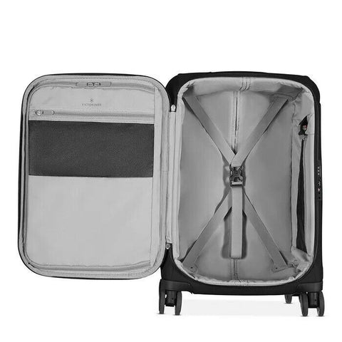 $900 Victorinox Swiss Army Nova 2.0 23" Frequent Flyer Carry-On Black Luggage
