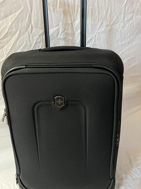 $900 Victorinox Swiss Army Nova 2.0 23" Frequent Flyer Carry-On Black Luggage