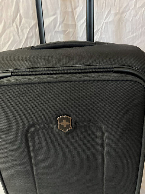 $900 Victorinox Swiss Army Nova 2.0 23" Frequent Flyer Carry-On Black Luggage
