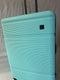 $520 iPack Glide Hard Side Luggage 29" Check in Suitcase Aqua Blue