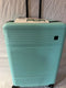 $520 iPack Glide Hard Side Luggage 29" Check in Suitcase Aqua Blue