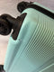 $520 iPack Glide Hard Side Luggage 29" Check in Suitcase Aqua Blue
