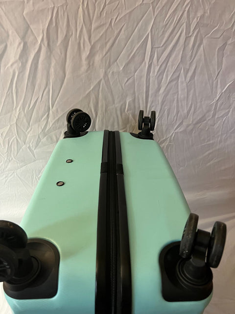 $520 iPack Glide Hard Side Luggage 29" Check in Suitcase Aqua Blue