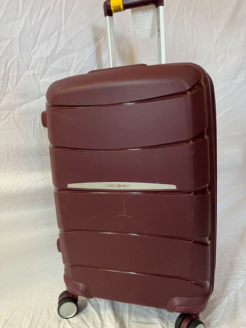 $340 Samsonite Outline Pro 21" Hard-side Carry-on Spinner Luggage Red