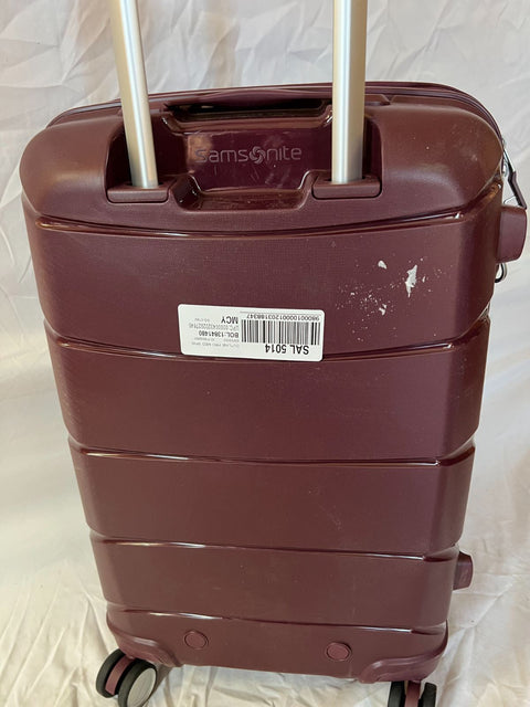 $340 Samsonite Outline Pro 21" Hard-side Carry-on Spinner Luggage Red