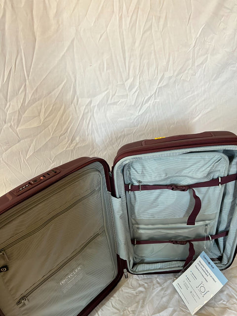$340 Samsonite Outline Pro 21" Hard-side Carry-on Spinner Luggage Red