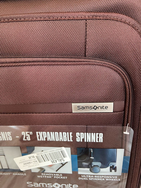 $580 Samsonite Insignis 16 25" Expandable Spinner Suitcase Luggage Red