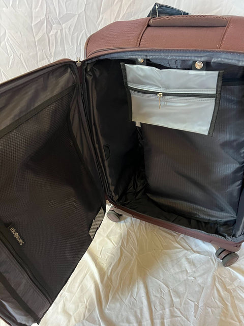 $580 Samsonite Insignis 16 25" Expandable Spinner Suitcase Luggage Red