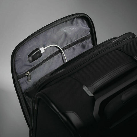 $480 New Samsonite Silhouette 16 Underseat Two Wheeled Carry On Black