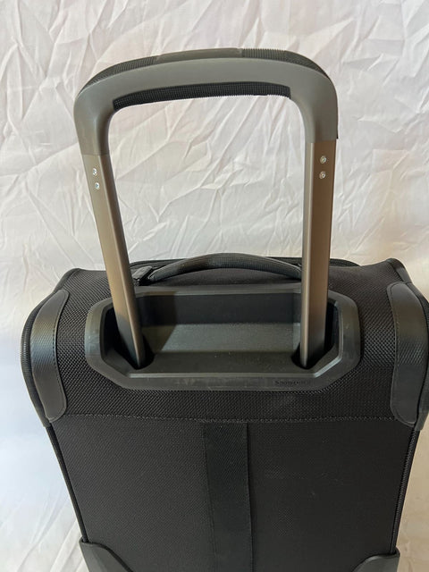 $480 New Samsonite Silhouette 16 Underseat Two Wheeled Carry On Black