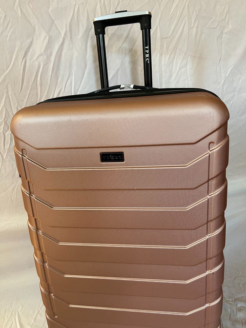 Travelers Club Madison Expandable Spinner Luggage Pink 28" Large Suitcase