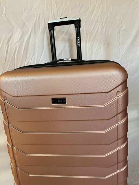 Travelers Club Madison Expandable Spinner Luggage Pink 28" Large Suitcase