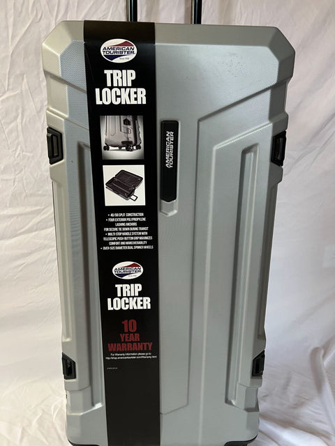 NEW AMERICAN TOURISTER TRIP LOCKER HARDSIDE CHECKED LUGGAGE SPINNER SUITCASE 31"