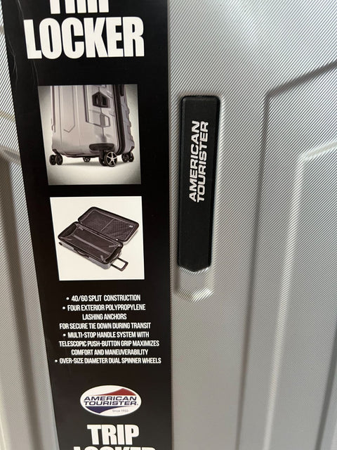 NEW AMERICAN TOURISTER TRIP LOCKER HARDSIDE CHECKED LUGGAGE SPINNER SUITCASE 31"