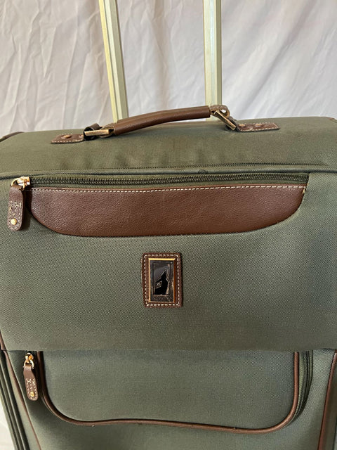 $380 London Fog Westminster 25" Expandable Check-In Spinner Luggage Suitcase