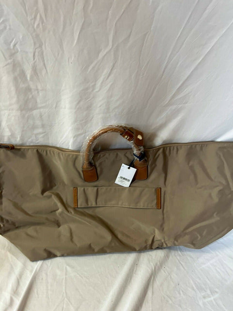 $400 New Brics X Travel 22" Deluxe Duffle Bag Beige