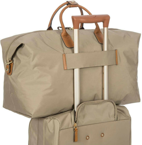 $400 New Brics X Travel 22" Deluxe Duffle Bag Beige