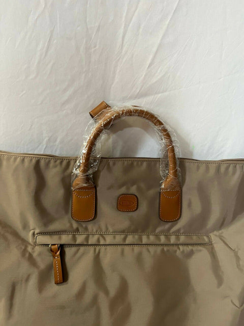 $400 New Brics X Travel 22" Deluxe Duffle Bag Beige